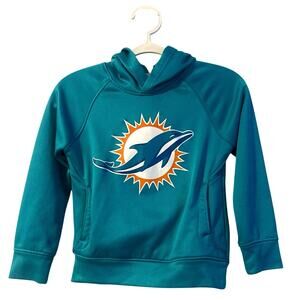 Miami Dolphins hoodie kids Sz 7 excellent condition.